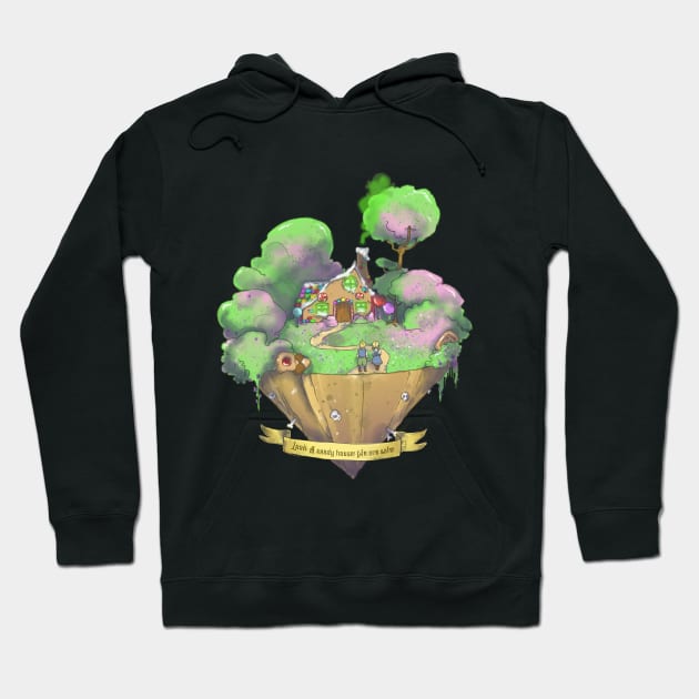 Candy House Hoodie by Nenril